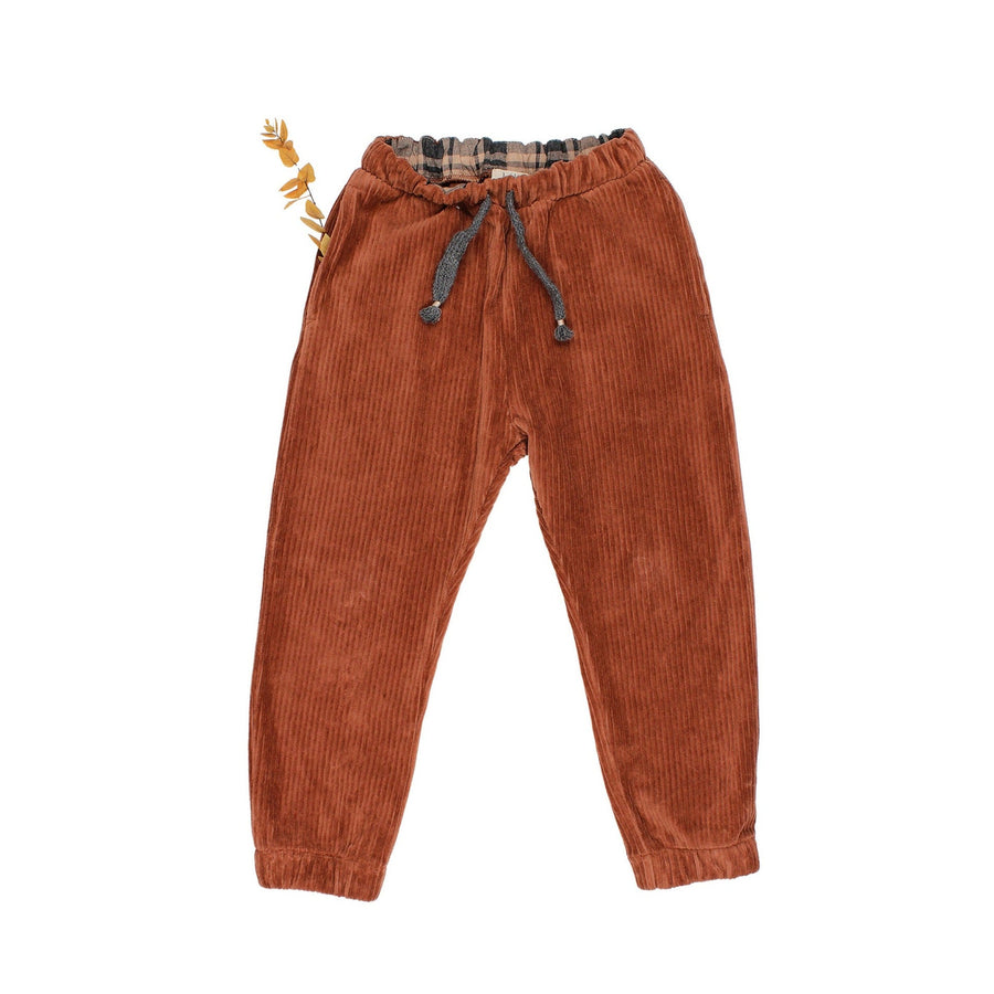 RUST CORDUROY PANTS