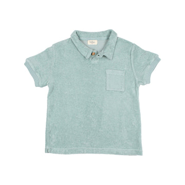 TERRY CLOTH POLO / CACTUS