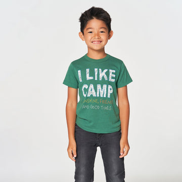 SHORT SLEEVE TEE / I LIKE CAMP