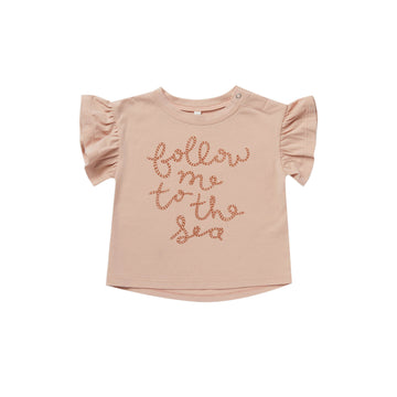 FLUTTER TEE / FOLLOW ME TO THE SEA