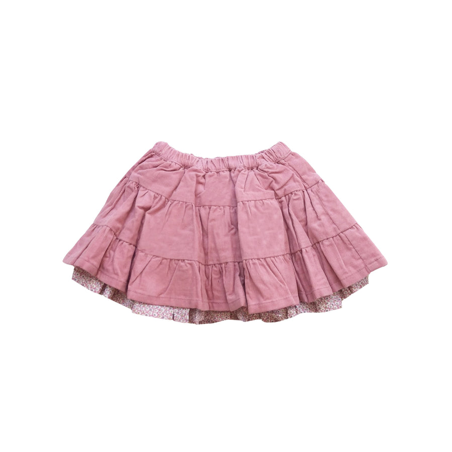 Corduroy Skirt / Pink