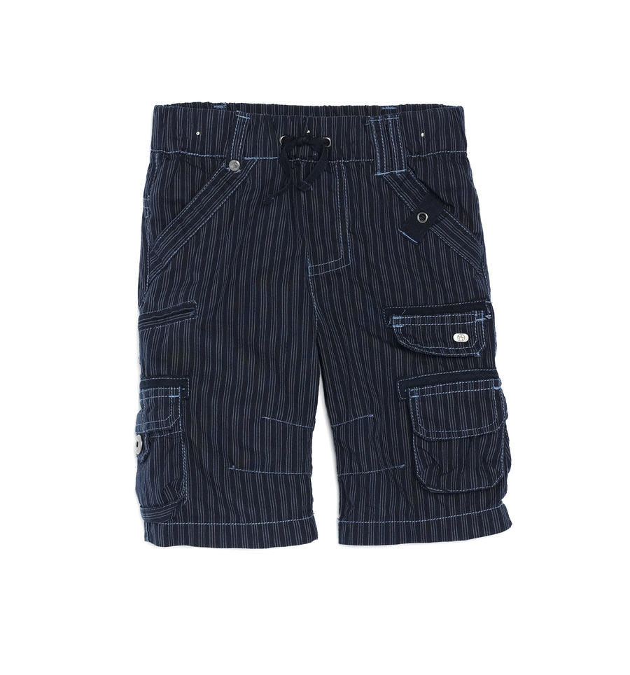 Bermuda Shorts / Navy Stripe